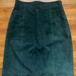 Wilsons leather suede skirt